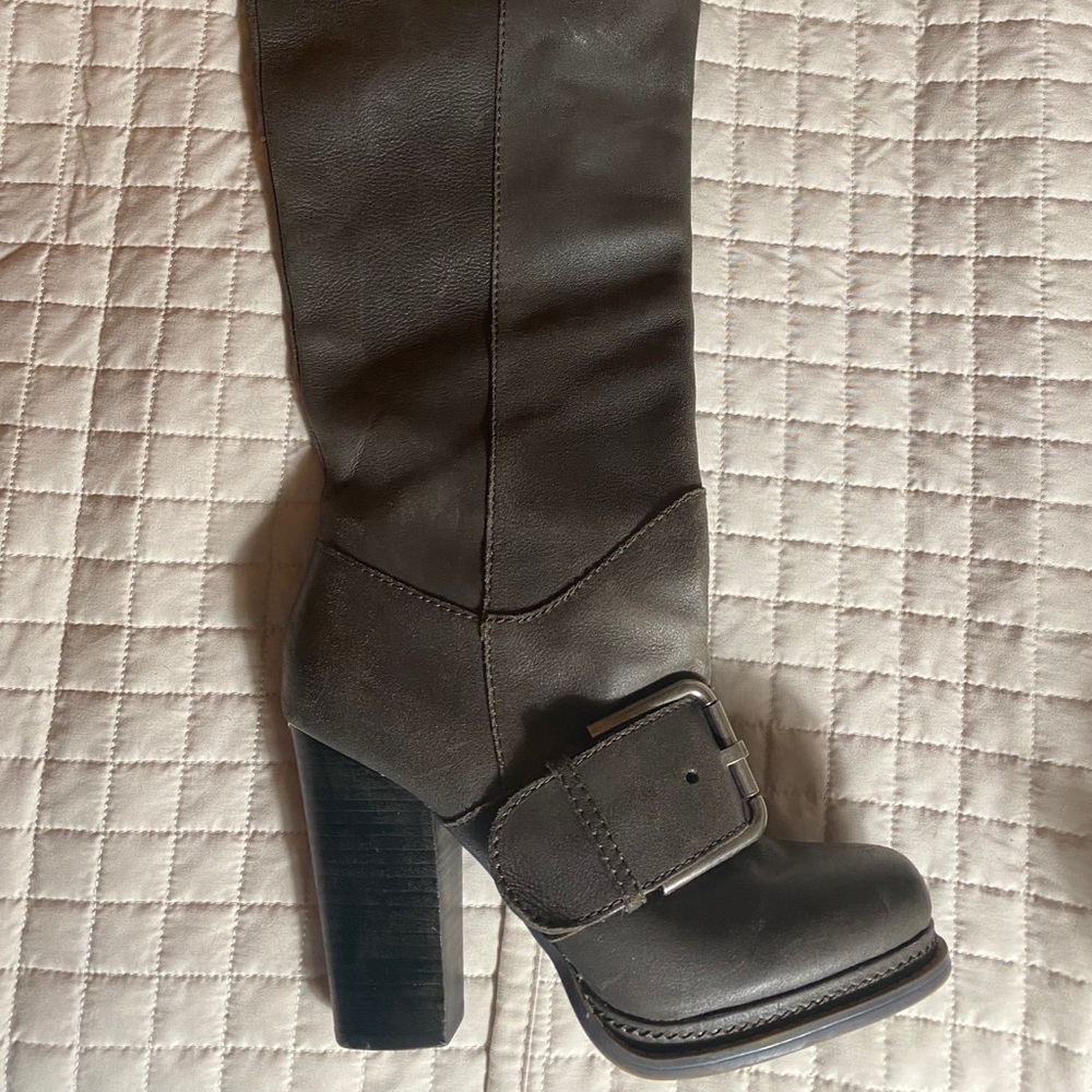 Nine West Gray Boots